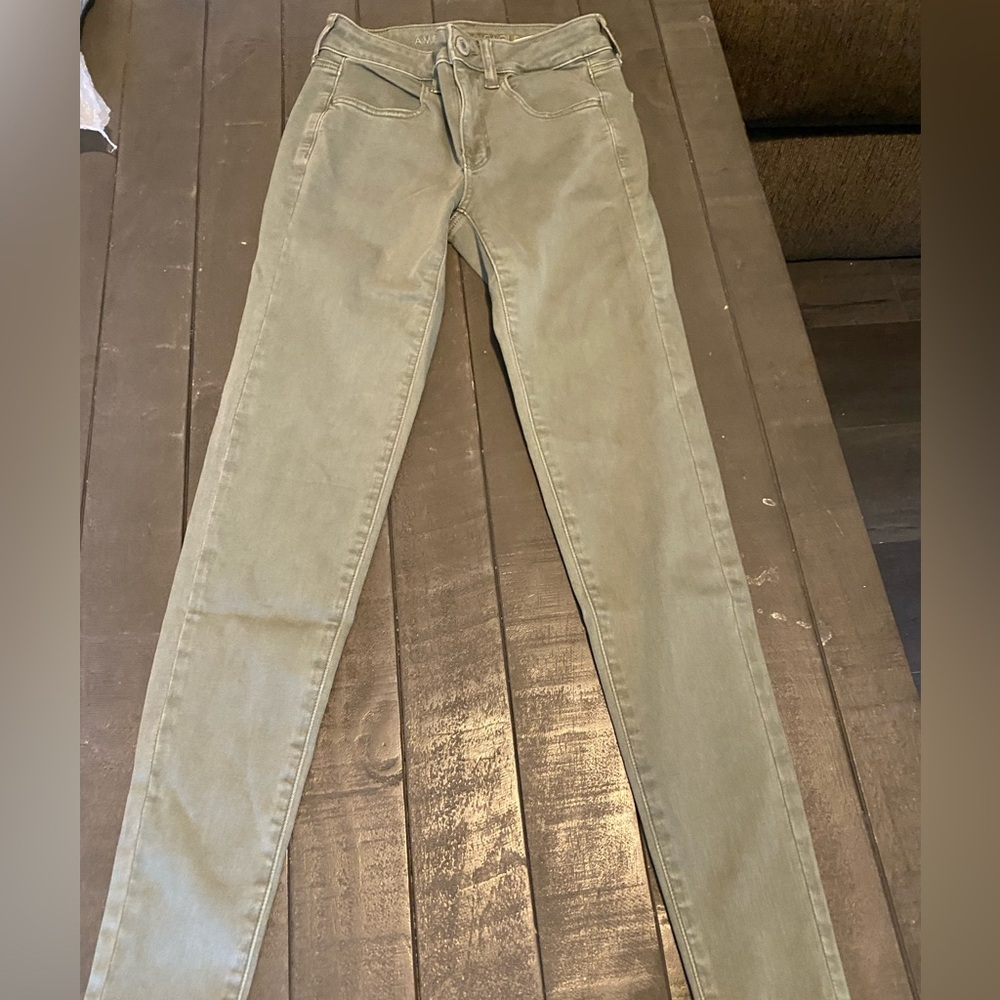 American Eagle jeans fitted super strech size 2🫶🏻